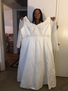 Kenya wedding dress