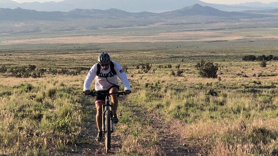 Brent Shaw mountain biking