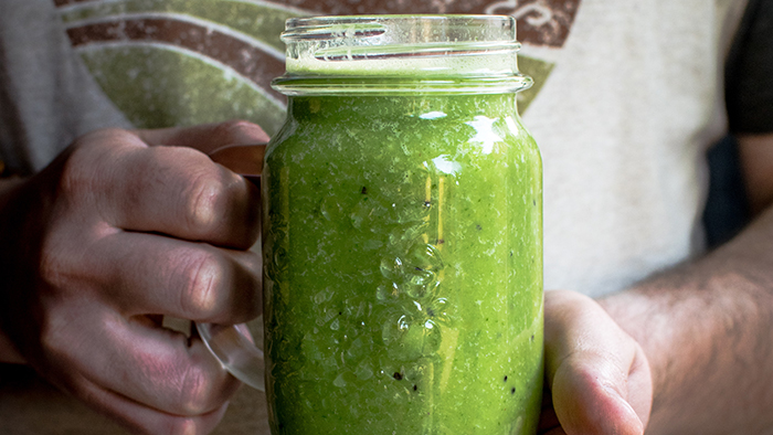 Greens smoothie drink