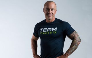 Scott St. John representing Team Isagenix