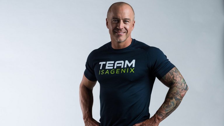 Scott St. John representing Team Isagenix