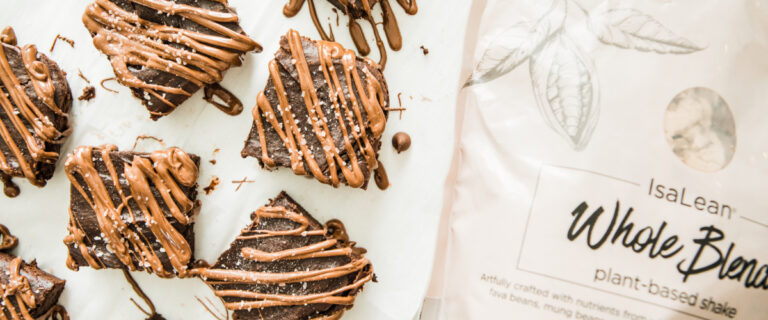 5-Ingredient Flourless Brownie Protein Bars